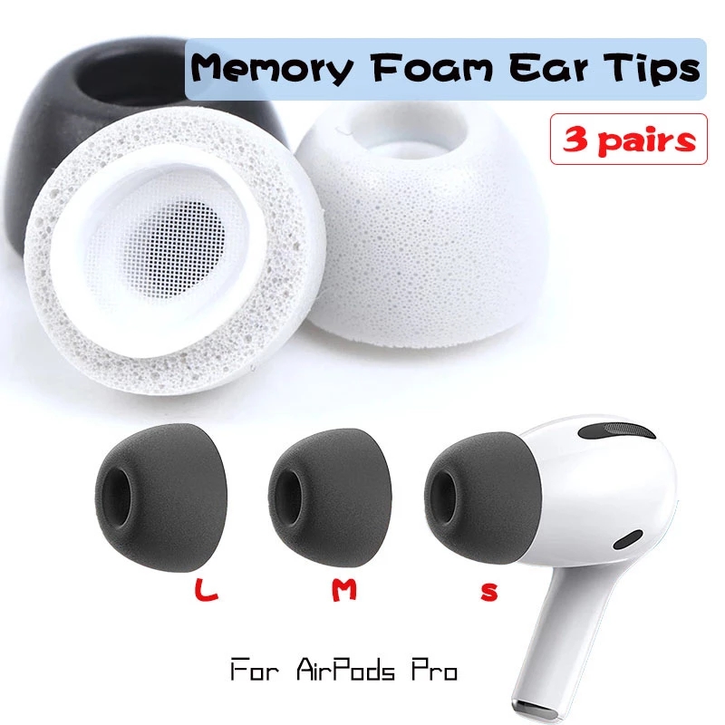 Earphone Foam Tip - New AirPods Pro Ear Tips Memory
