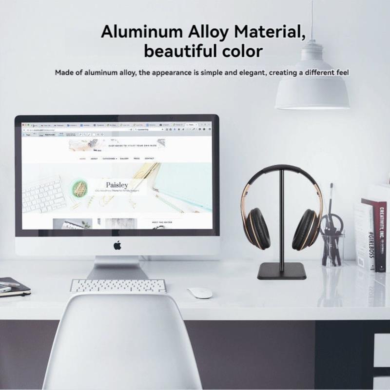 Plastic Desktop Headphone Stan - Headphone Stand Desk recension och pris