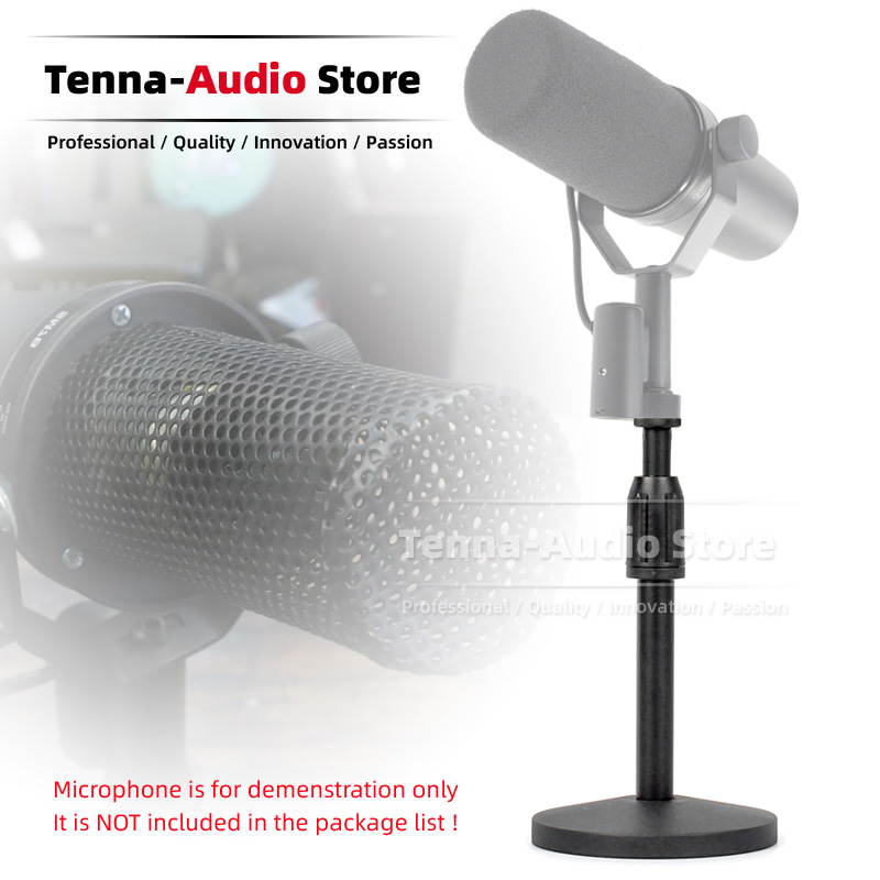 Desktop Mic Boom Rack Mount Co - Shure Mic Sm7B recension och pris