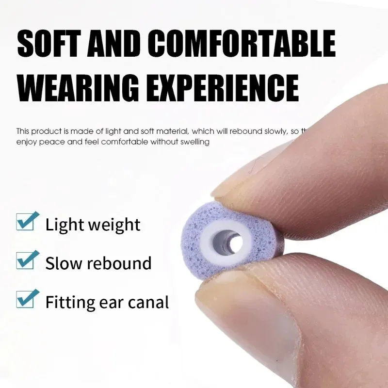 1-3Pairs Memory Foam Eartips f - Earphone Foam Tip recension och pris