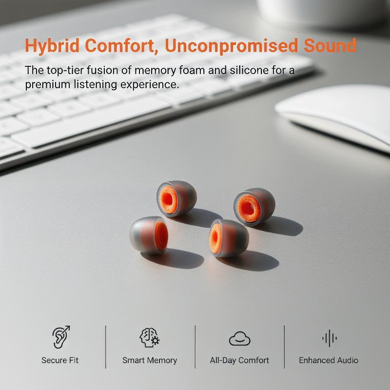 New A Pair Memory Foam Earphon - Earphone Foam Tip recension och pris