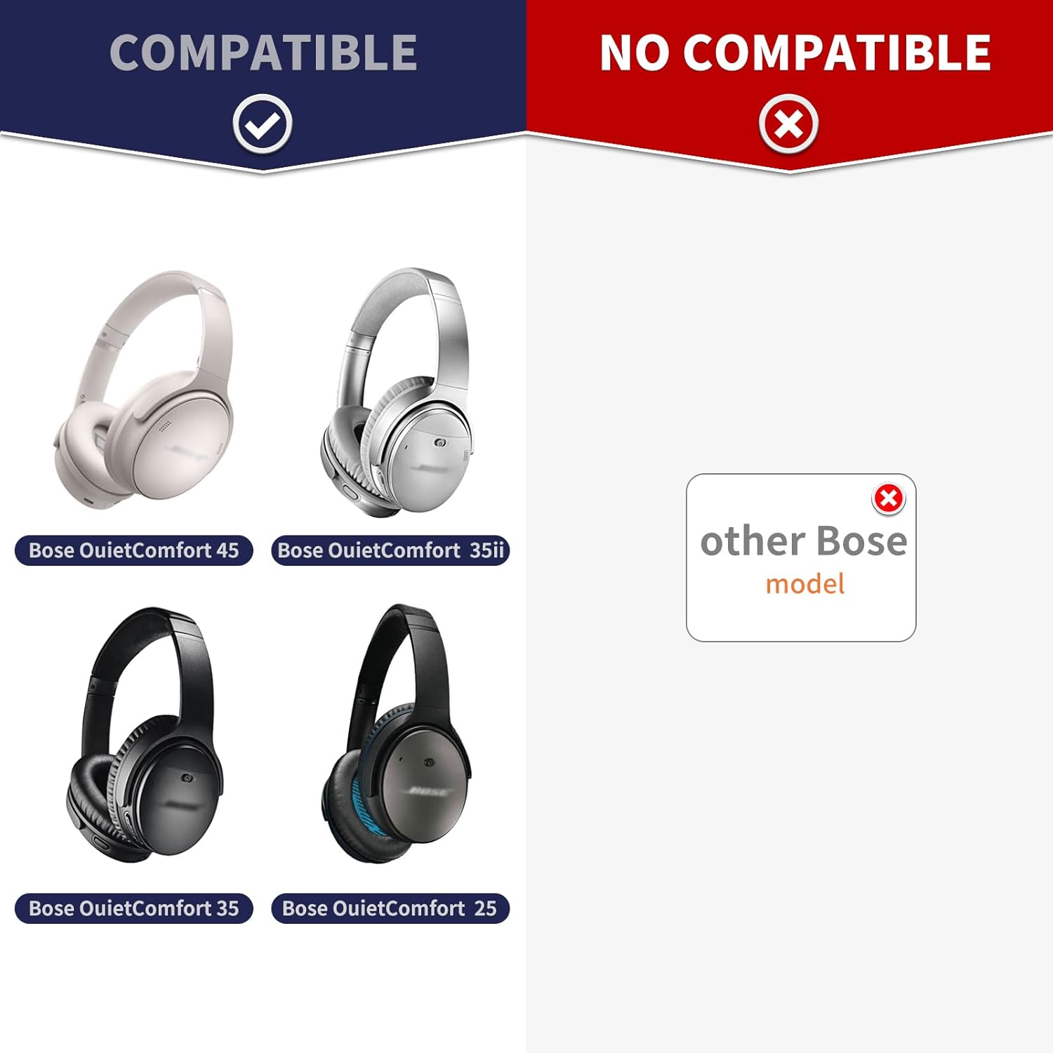 Updated QuietComfort /QC45 Coo - Bose Headphone Qc45 recension och pris