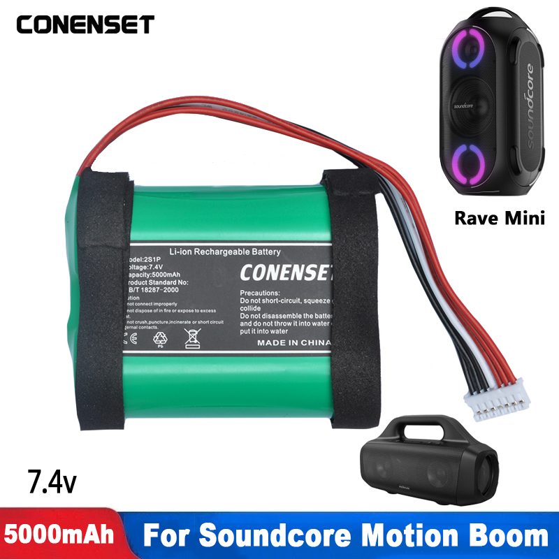 5000mAh PA23 7.4V Battery For  - Anker Speaker Soundcore Motion+ recension och pris