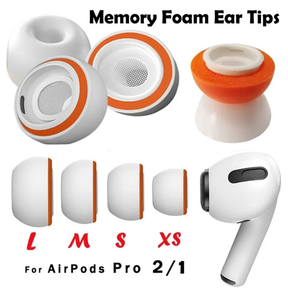 1 Pair Memory Foam Ear Tips fo - Earphone Foam Tip recension och pris