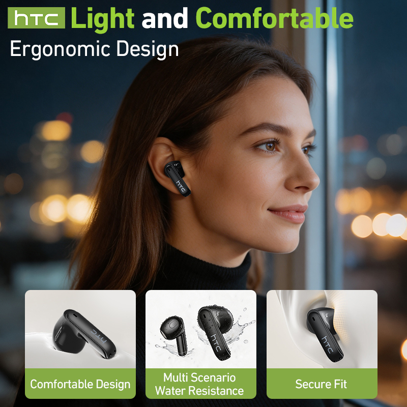 hTC Wireless Gaming Earbuds LC - Earbuds Charging Case recension och pris